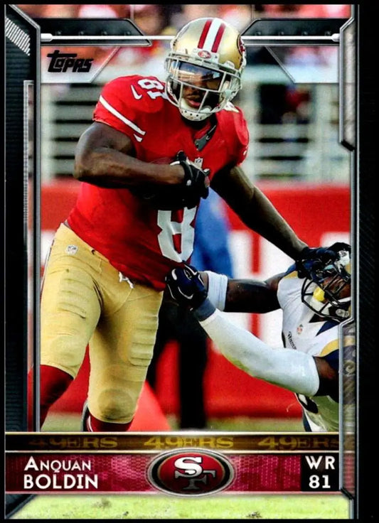 2015 Topps #214 Anquan Boldin NM-MT San Francisco 49ers Football Card