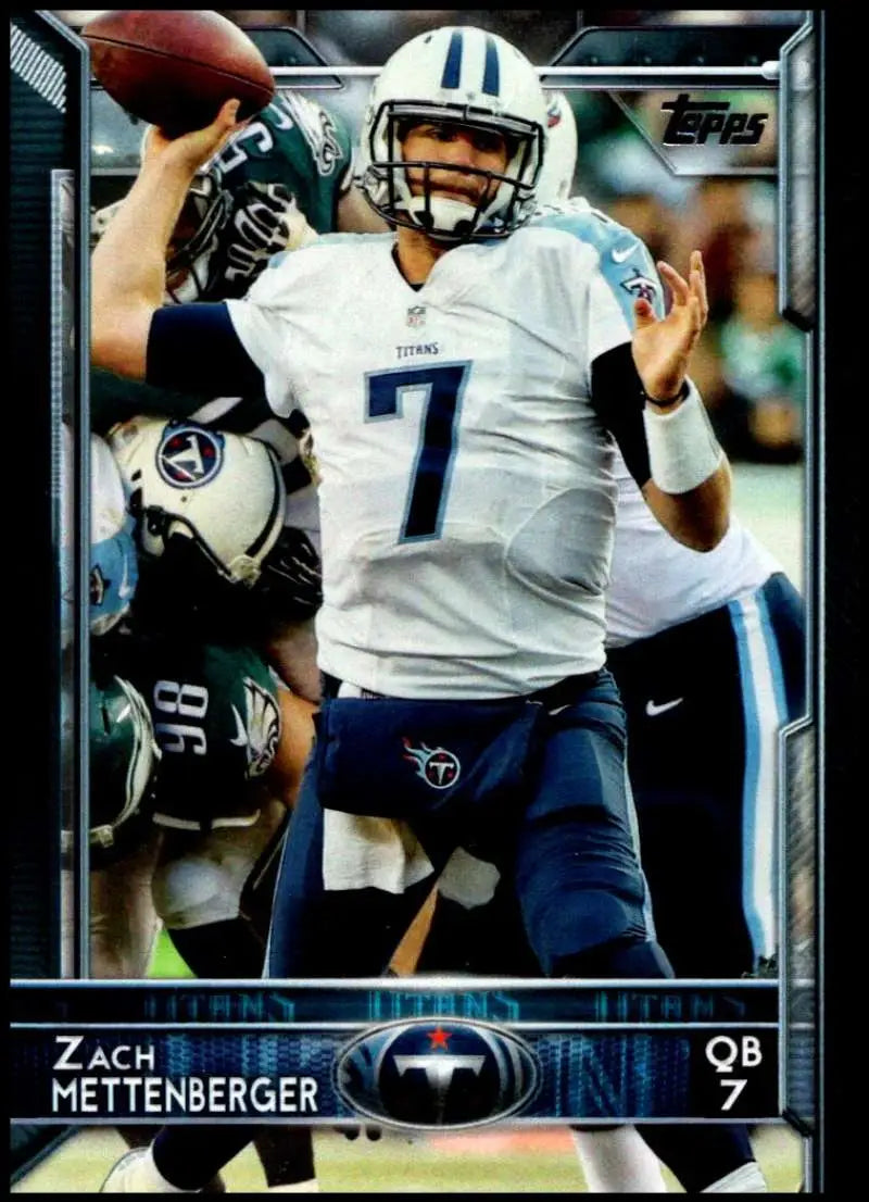 2015 Topps #221 Zach Mettenberger NM-MT Tennessee Titans Football Card