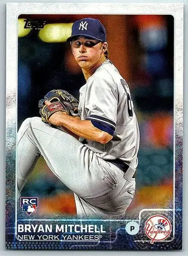 2015 Topps #224 Bryan Mitchell NM-MT RC Rookie Yankees - Baseball Card Single