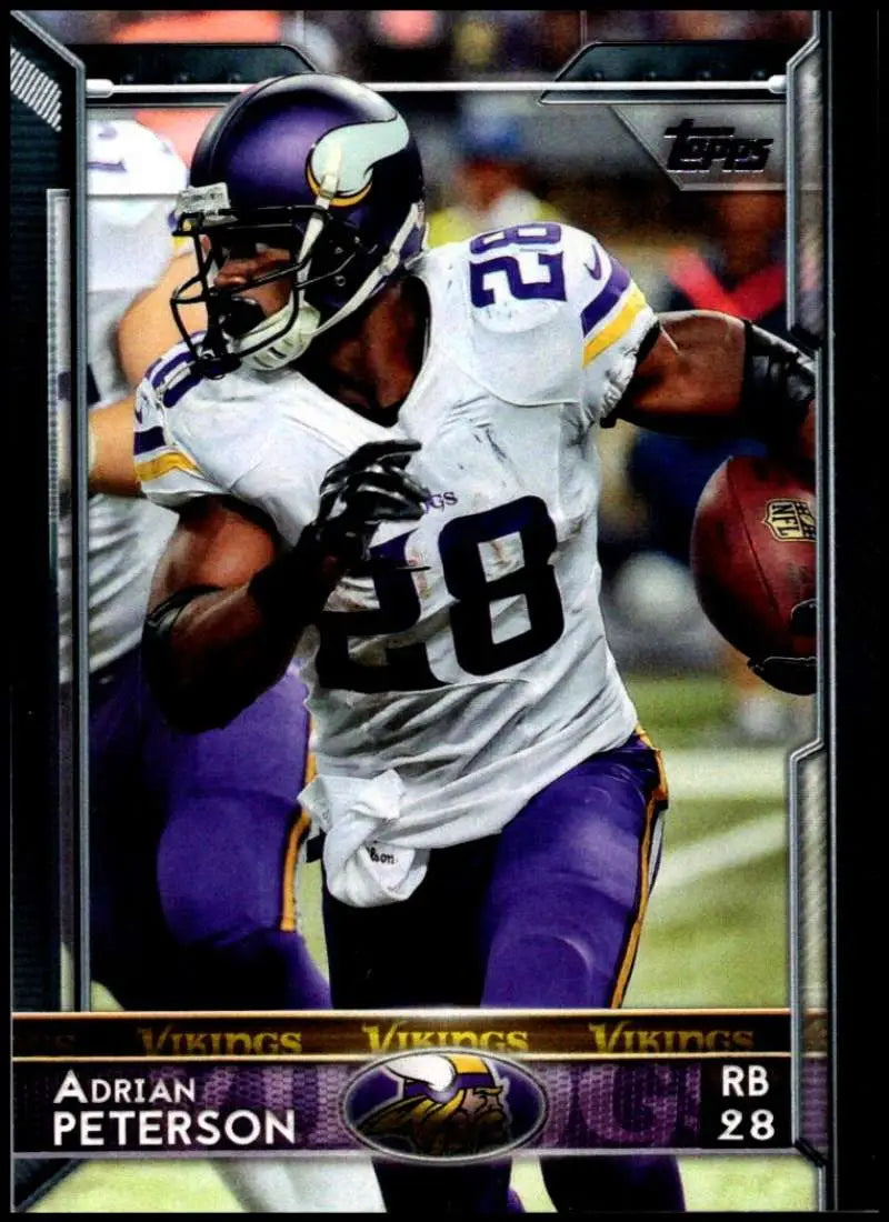 2015 Topps #228 Adrian Peterson NM-MT Minnesota Vikings Football Card - Football Card Single