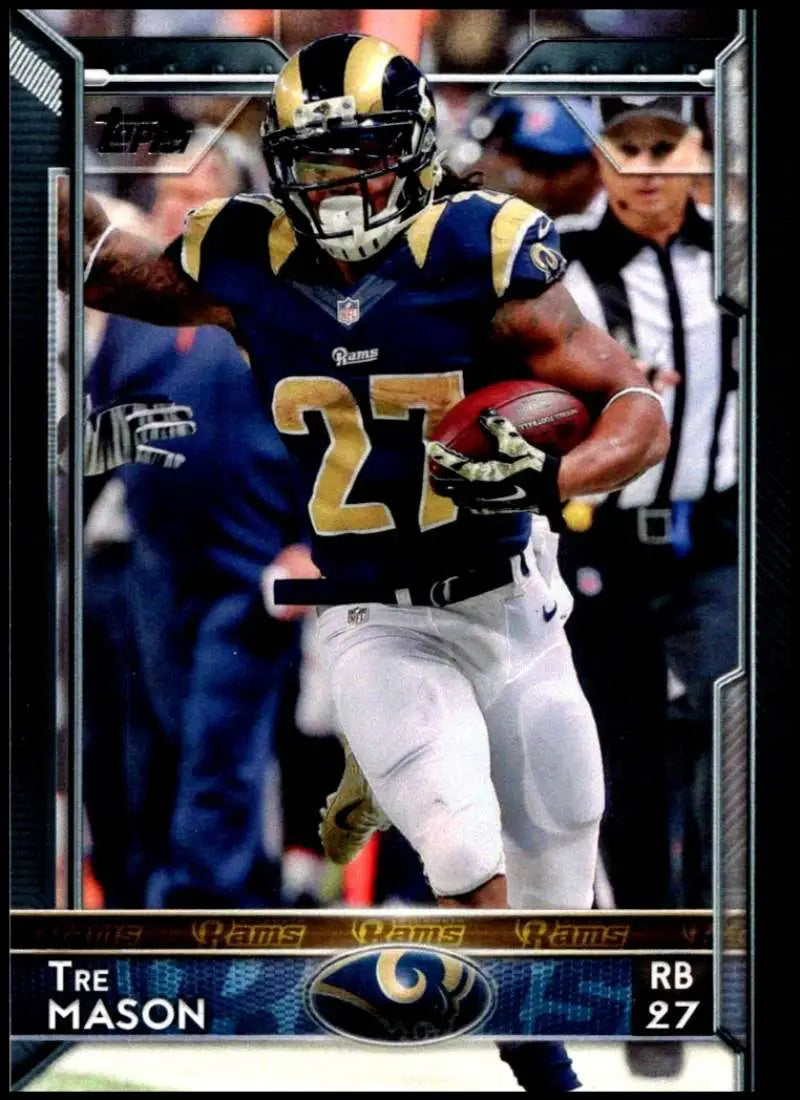 2015 Topps #229 Tre Mason NM-MT St. Louis Rams Football Card - Football Card Single