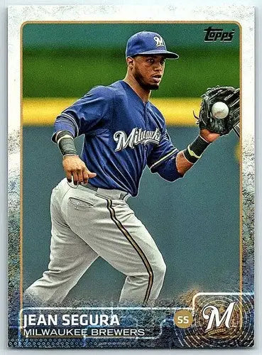 2015 Topps Jean Segura baseball card with original gloss, NM-MT condition