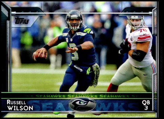 2015 Topps #235 Russell Wilson NM-MT Seattle Seahawks Football Card