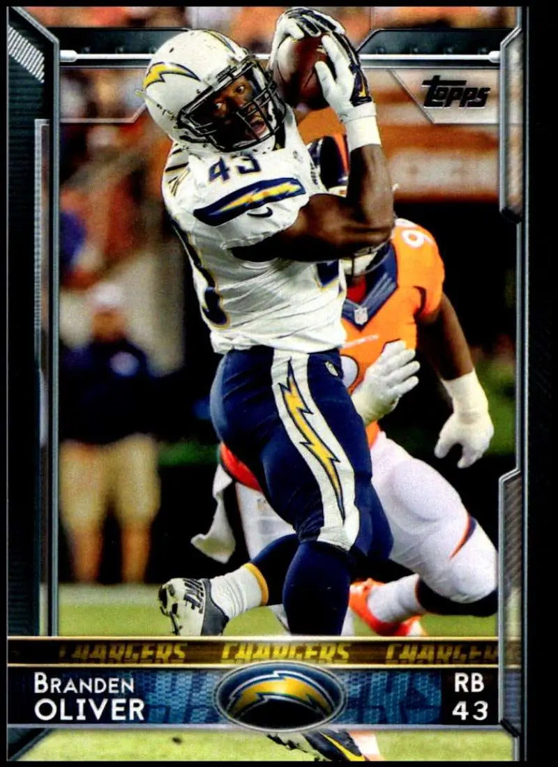2015 Topps #236 Branden Oliver NM-MT San Diego Chargers Football Card - Football Card Single