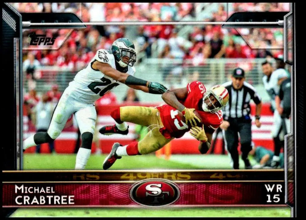 2015 Topps #237 Michael Crabtree NM-MT San Francisco 49ers Football Card - Football Card Single