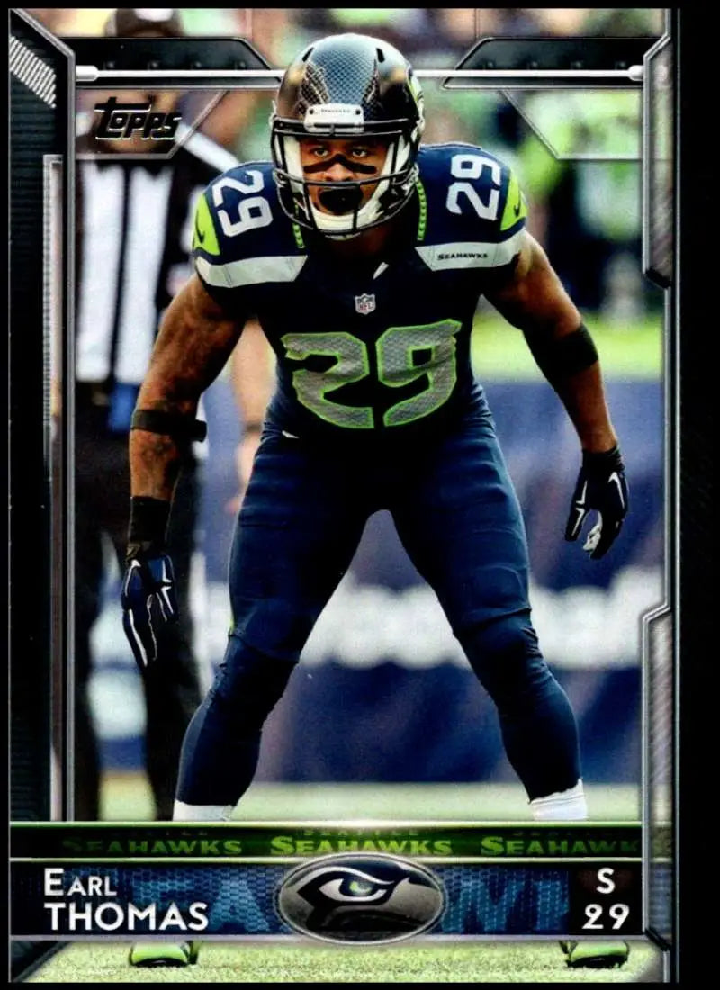 2015 Topps #239 Earl Thomas NM-MT Seattle Seahawks Football Card - Football Card Single