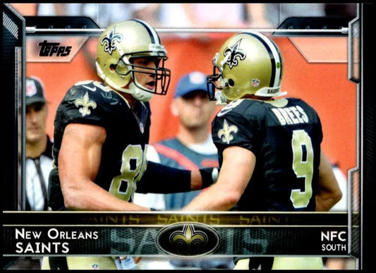 2015 Topps #242 New Orleans Saints NM-MT New Orleans Saints Football Card - Football Card Single