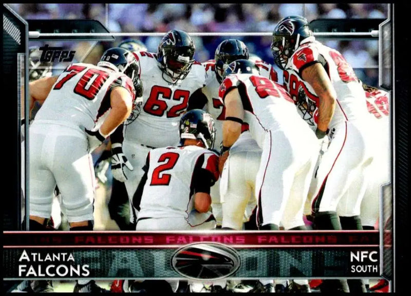 2015 Topps #246 Atlanta Falcons NM-MT Atlanta Falcons Football Card - Football Card Single
