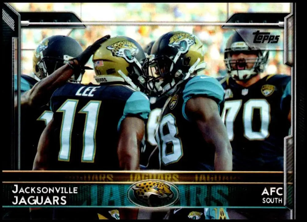 2015 Topps #249 Jacksonville Jaguars NM-MT Jacksonville Jaguars Football Card