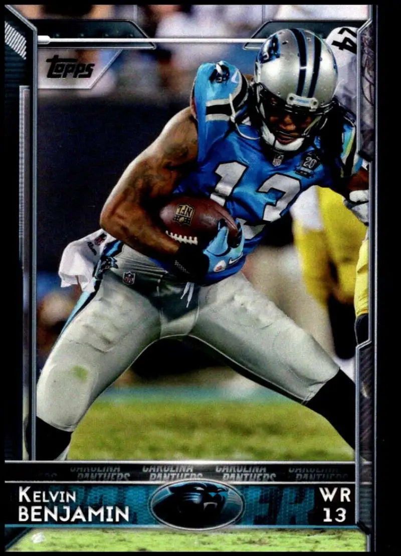 2015 Topps #25 Kelvin Benjamin NM-MT Carolina Panthers Football Card - Football Card Single