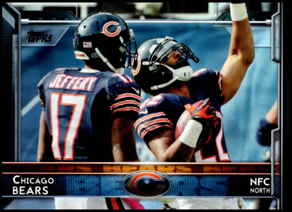 2015 Topps #250 Chicago Bears NM-MT Chicago Bears Football Card - Football Card Single