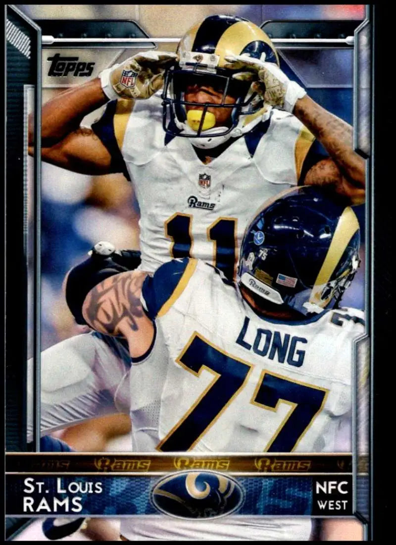 2015 Topps #251 St. Louis Rams NM-MT St. Louis Rams Football Card - Football Card Single