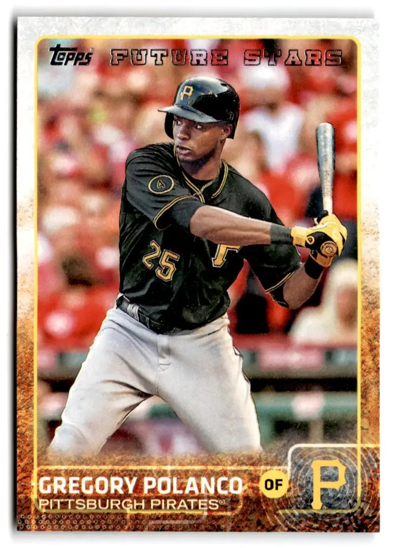 2015 Topps #253 Gregory Polanco - Baseball Card Single