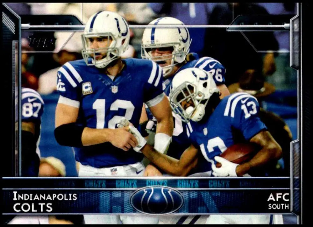 2015 Topps #254 Indianapolis Colts NM-MT Indianapolis Colts Football Card - Football Card Single