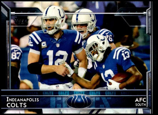 2015 Topps #254 Indianapolis Colts NM-MT Indianapolis Colts Football Card
