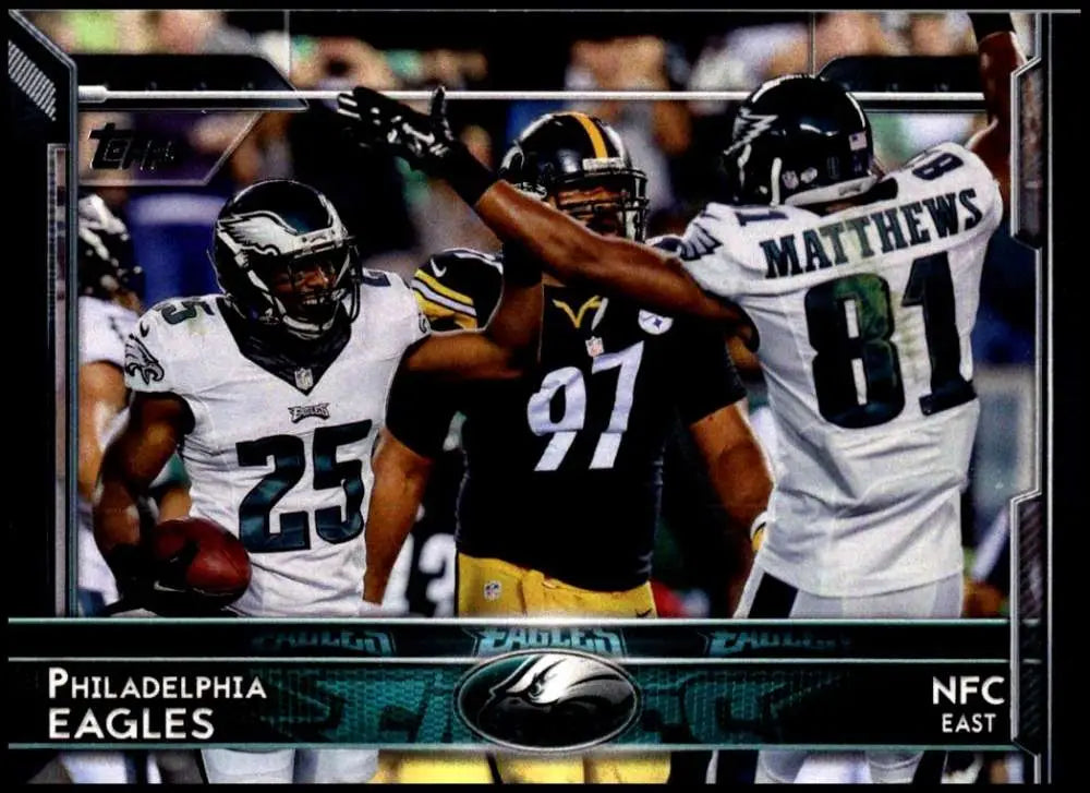 2015 Topps #255 Philadelphia Eagles NM-MT Philadelphia Eagles Football Card - Football Card Single