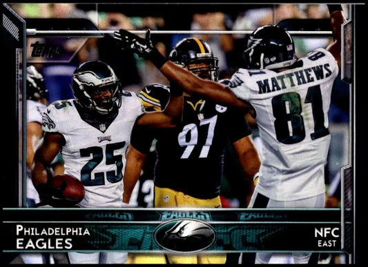 2015 Topps #255 Philadelphia Eagles NM-MT Philadelphia Eagles Football Card