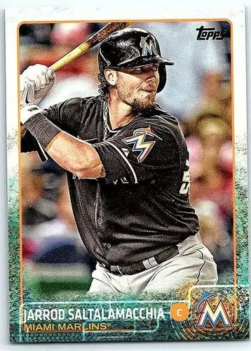 Jarrod Saltalamacchia baseball card from 2015 Topps NM-MT with original gloss