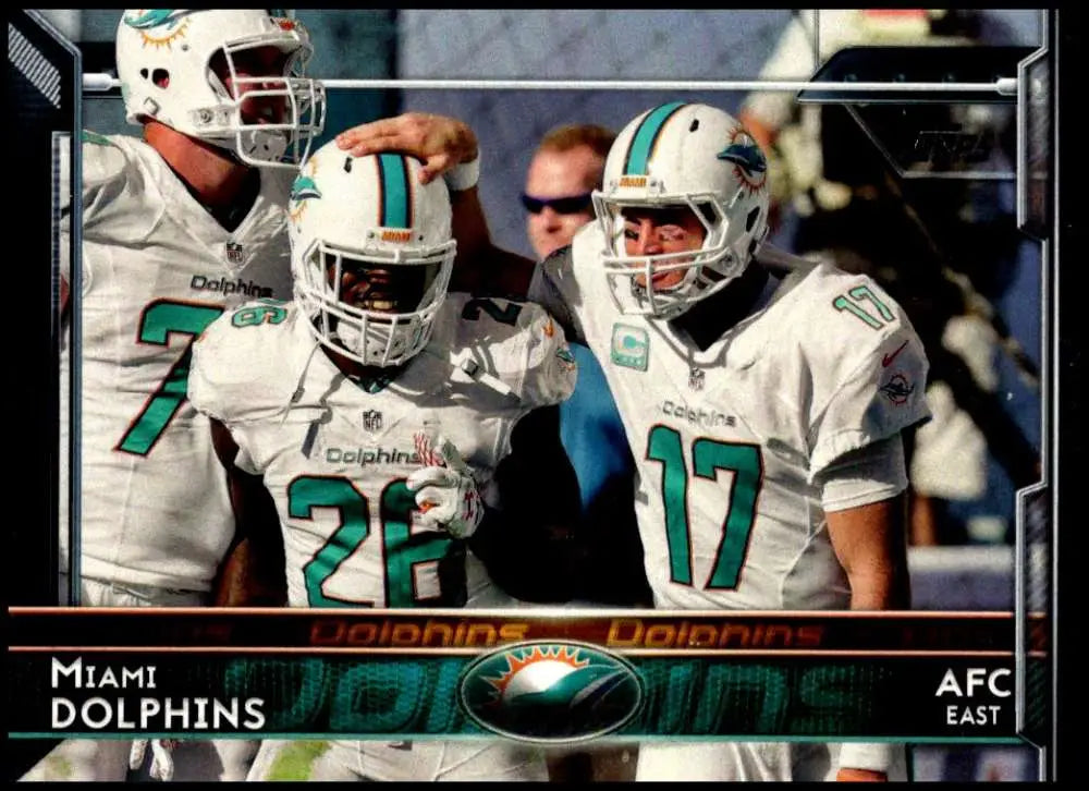 2015 Topps #257 Miami Dolphins NM-MT Miami Dolphins Football Card - Football Card Single