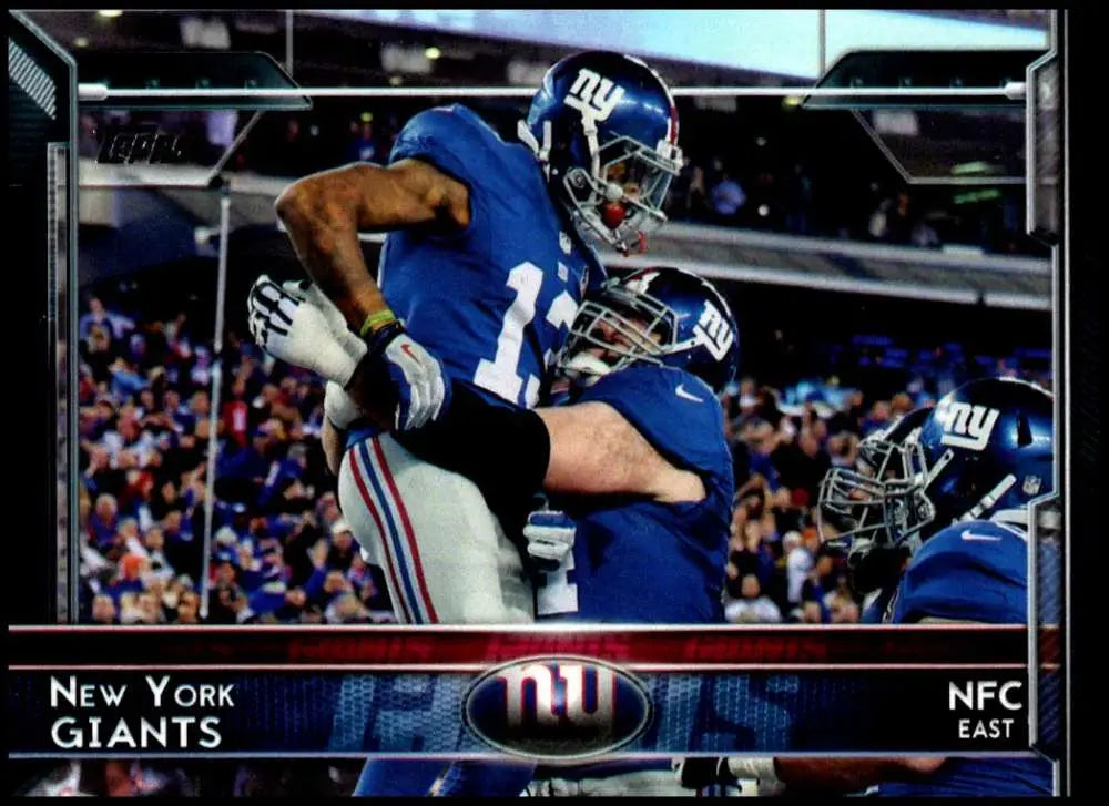 2015 Topps #261 New York Giants NM-MT New York Giants Football Card - Football Card Single