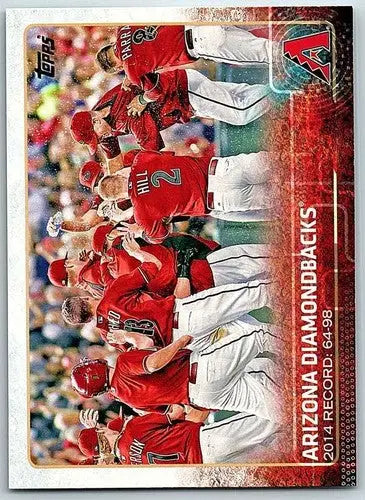 2015 Topps #265 Arizona Diamondbacks NM-MT Diamondbacks ID:4100 - Baseball Card Single