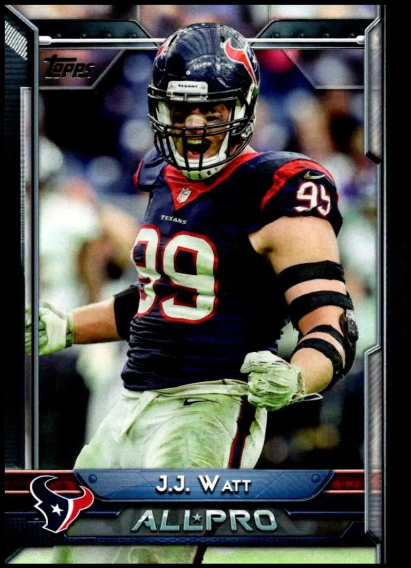 2015 Topps #265 J.J. Watt NM-MT Houston Texans Football Card - Football Card Single