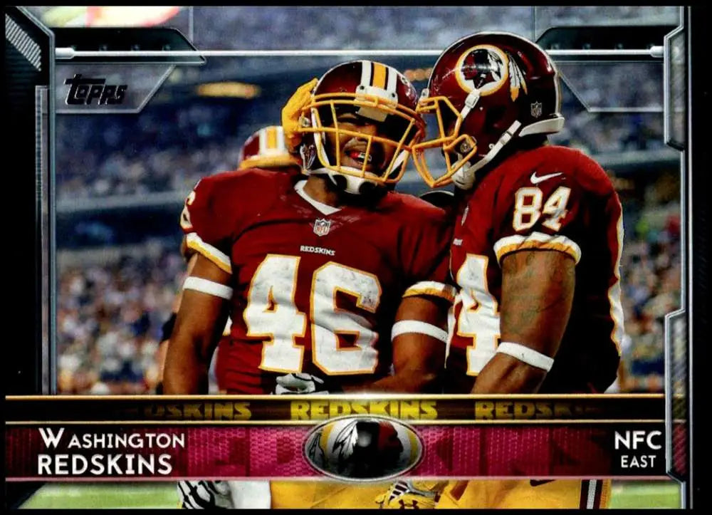 2015 Topps #274 Washington Redskins NM-MT Washington Redskins Football Card - Football Card Single