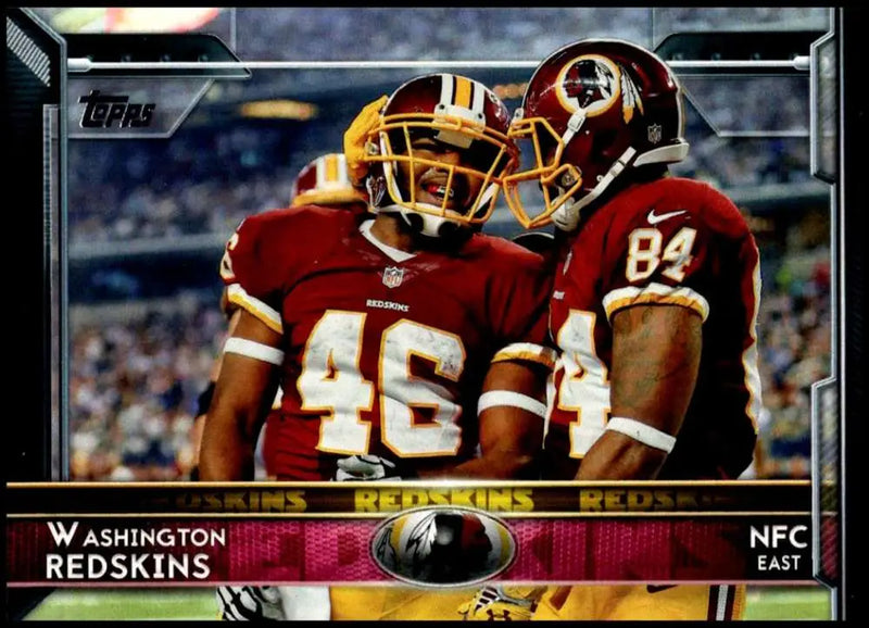 2015 Topps #274 Washington Redskins NM-MT Washington Redskins Football Card - Football Card Single