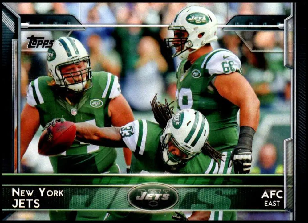 2015 Topps #277 New York Jets NM-MT New York Jets Football Card - Football Card Single