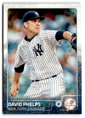 2015 Topps #278 David Phelps - Baseball Card Single