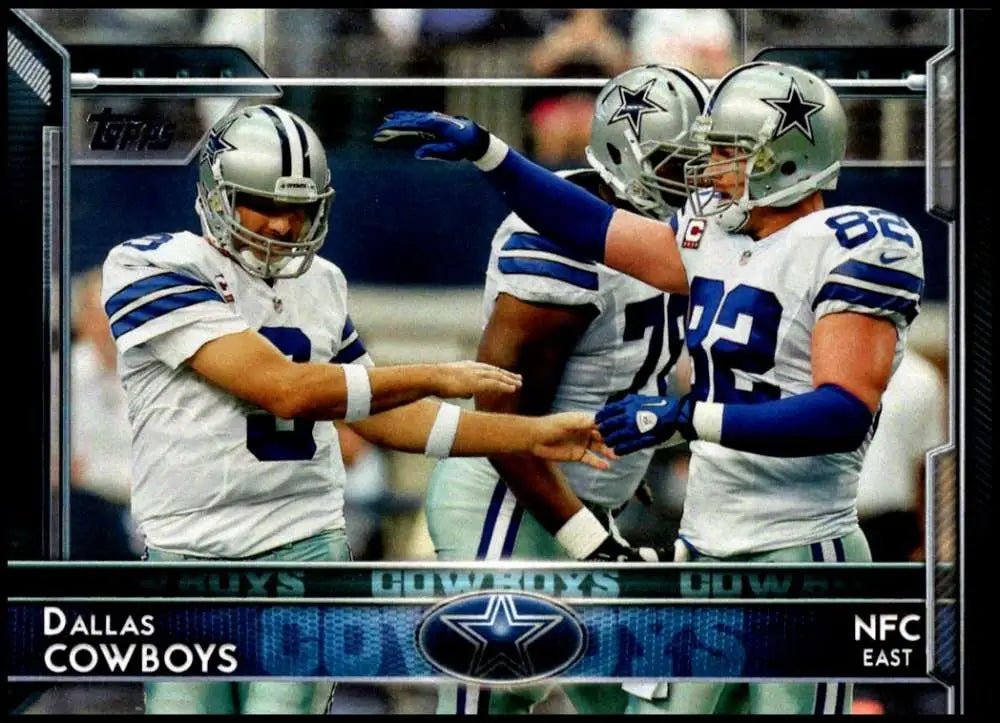 2015 Topps #279 Dallas Cowboys NM-MT Dallas Cowboys Football Card - Football Card Single