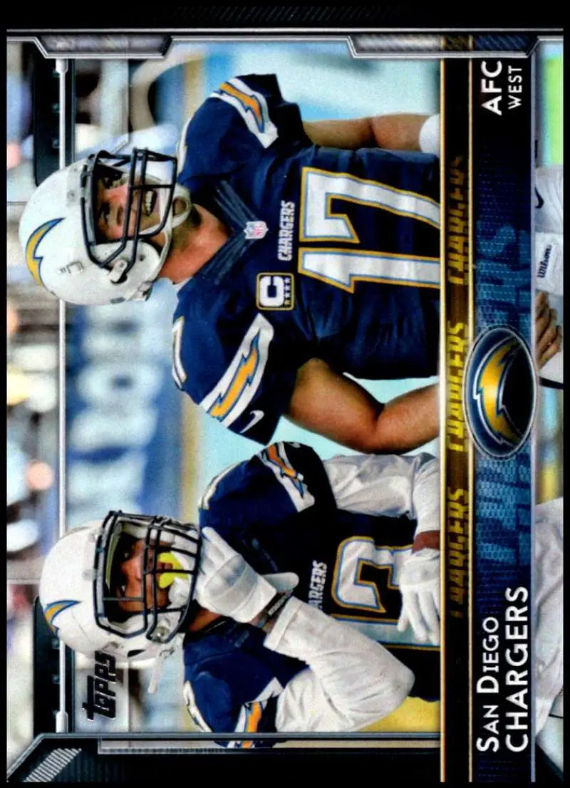 2015 Topps #286 San Diego Chargers NM-MT San Diego Chargers Football Card