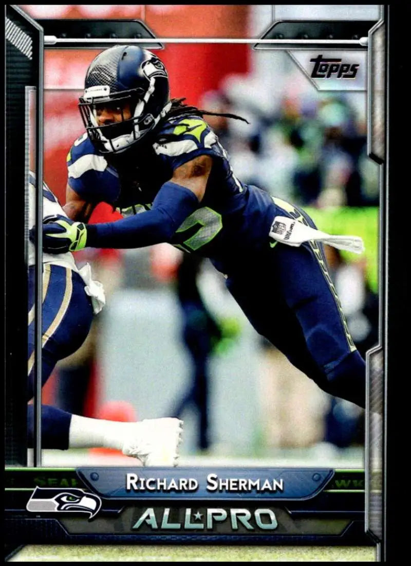 2015 Topps #287 Richard Sherman NM-MT Seattle Seahawks Football Card - Football Card Single
