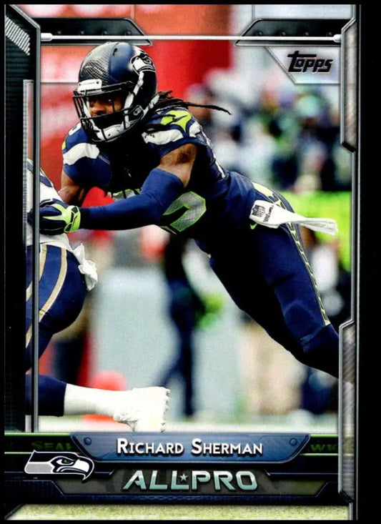 2015 Topps #287 Richard Sherman NM-MT Seattle Seahawks Football Card