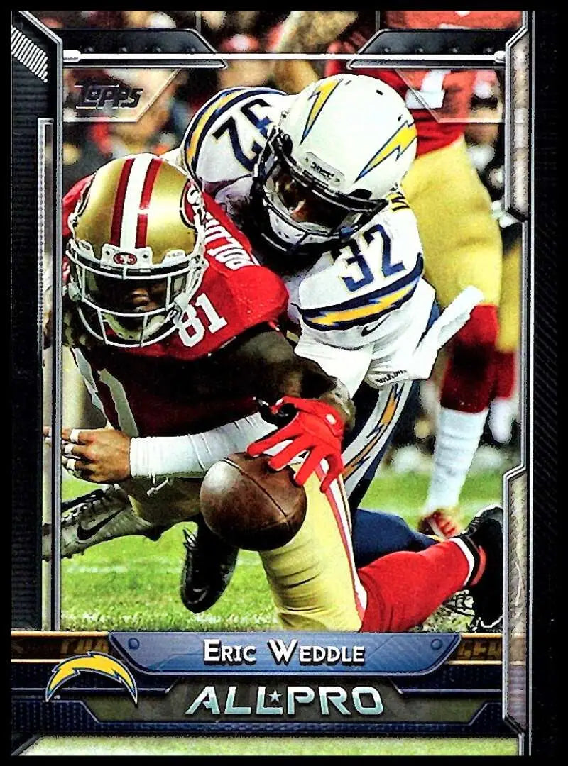 2015 Topps #288 Eric Weddle NM-MT San Diego Chargers Football Card - Football Card Single