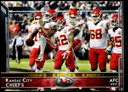 2015 Topps #290 Kansas City Chiefs NM-MT Kansas City Chiefs Football Card