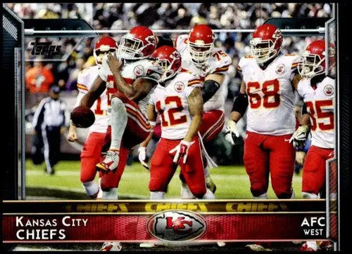 2015 Topps #290 Kansas City Chiefs NM-MT Chiefs - Football Card Single
