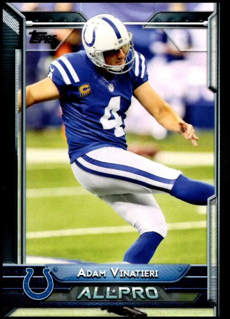 2015 Topps #296 Adam Vinatieri NM-MT Indianapolis Colts Football Card - Football Card Single