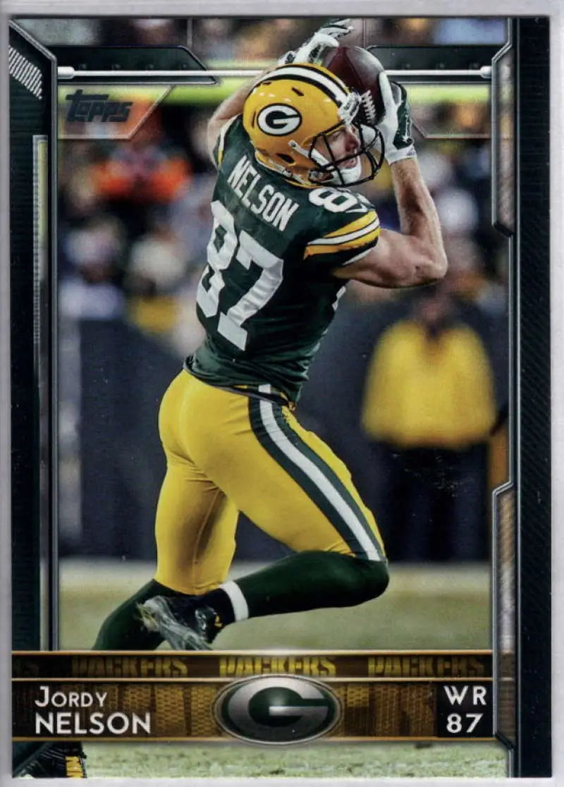 2015 Topps #3 Jordy Nelson NM-MT Green Bay Packers Football Card - Football Card Single