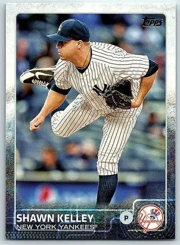 2015 Topps #304 Shawn Kelley NM-MT Yankees - Baseball Card Single