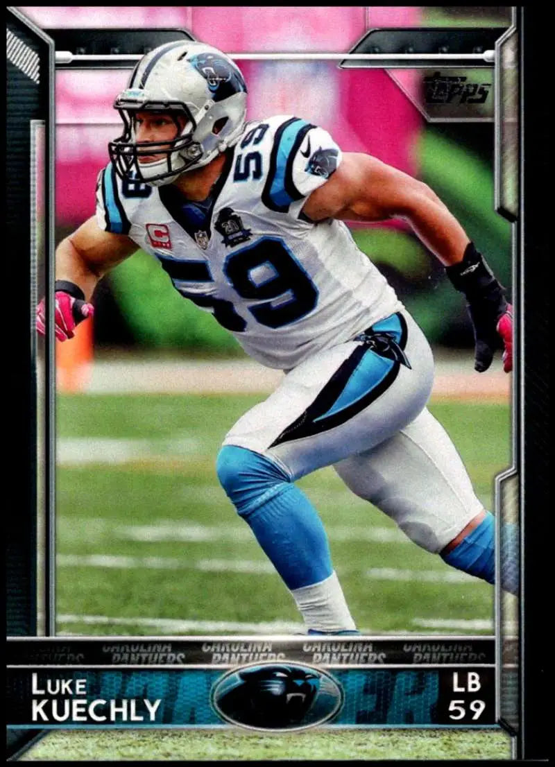 2015 Topps #33 Luke Kuechly NM-MT Carolina Panthers Football Card - Football Card Single