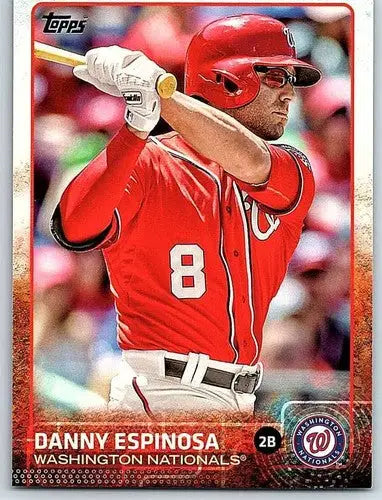2015 Topps #331 Danny Espinosa NM-MT Nationals ID:70866 - Baseball Card Single