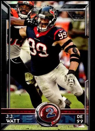 2015 Topps #331 J.J. Watt NM-MT Texans T60 - Football Card Single