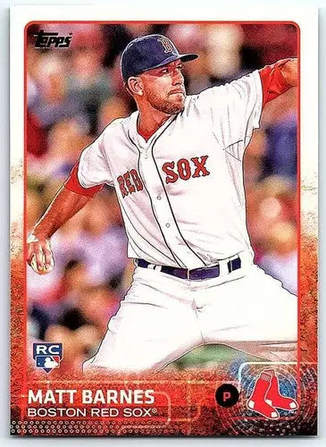 Matt Barnes baseball card with original gloss from 2015 Topps #335 NM-MT Rookie