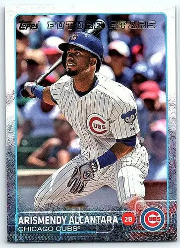 Original gloss Arismendy Alcantara baseball card featuring Cubs future star in NM-MT condition