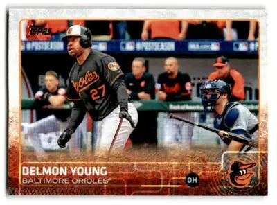 2015 Topps #383a Delmon Young - Baseball Card Single