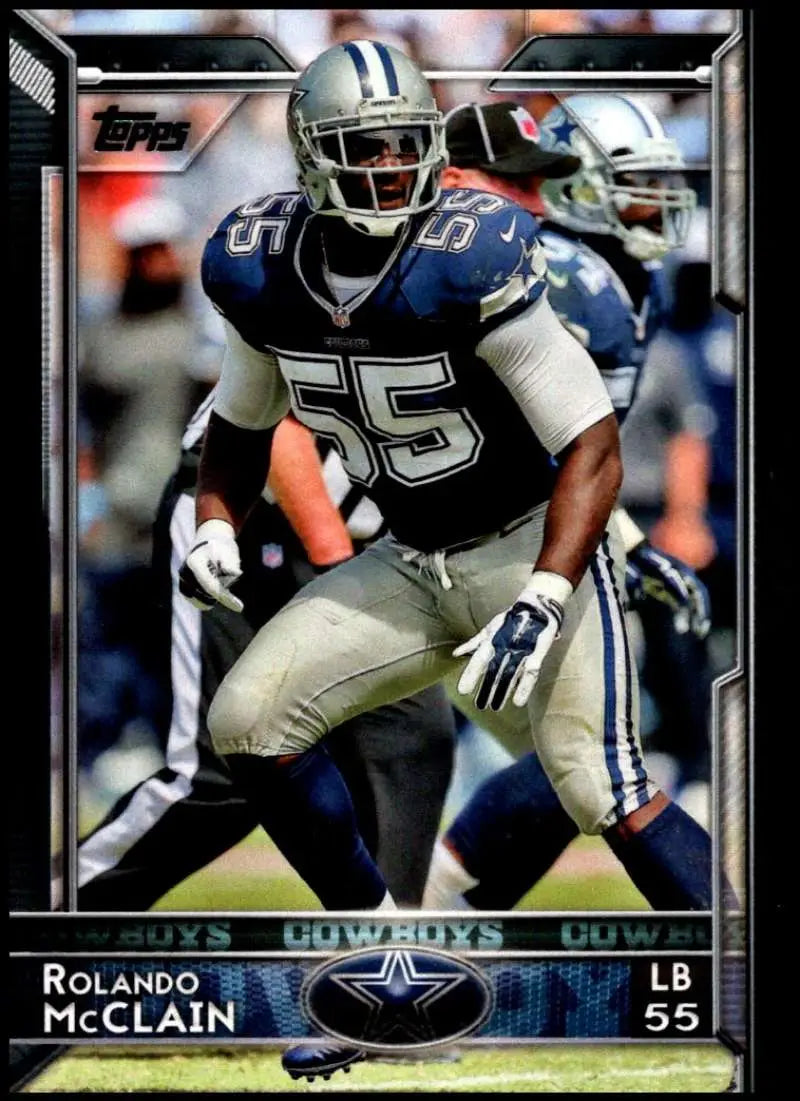 2015 Topps #39 Rolando McClain NM-MT Dallas Cowboys Football Card - Football Card Single