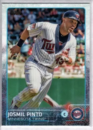 2015 Topps #399 Josmil Pinto NM-MT Twins ID:11532 - Baseball Card Single