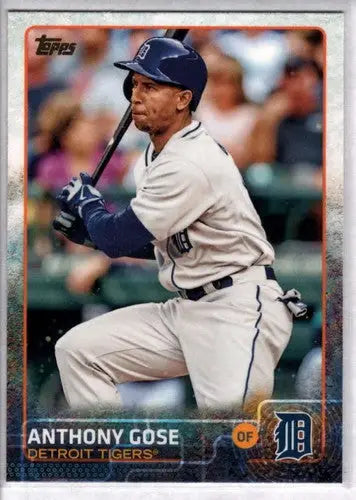 Original gloss 2015 Topps Anthony Gose NM-MT baseball card featuring Anthony Gose Tigers