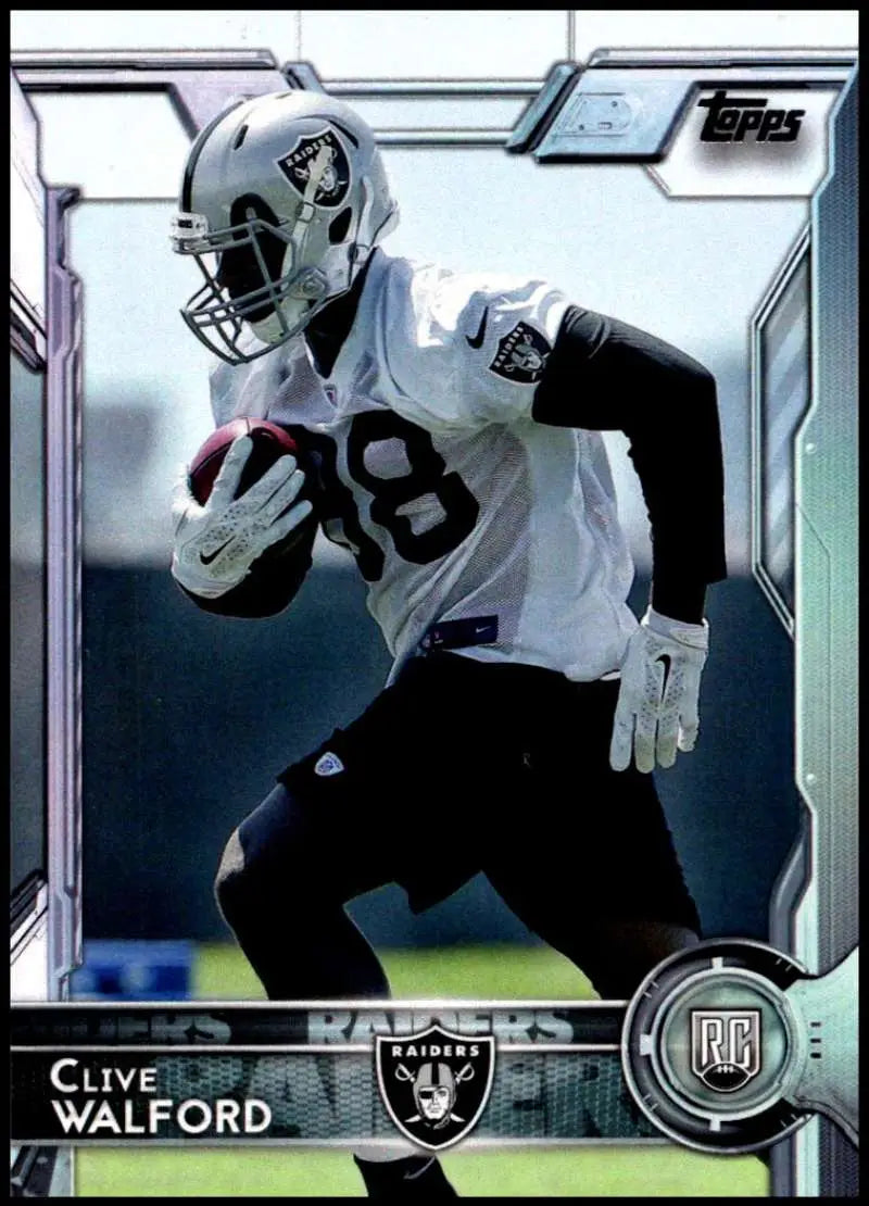 2015 Topps #413 Clive Walford NM-MT RC Rookie Oakland Raiders Football Card - Football Card Single